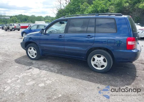 2003 Toyota Highlander Limited V6/V6 z USA, uszkodzony, nr VIN JTEGF21A030081596